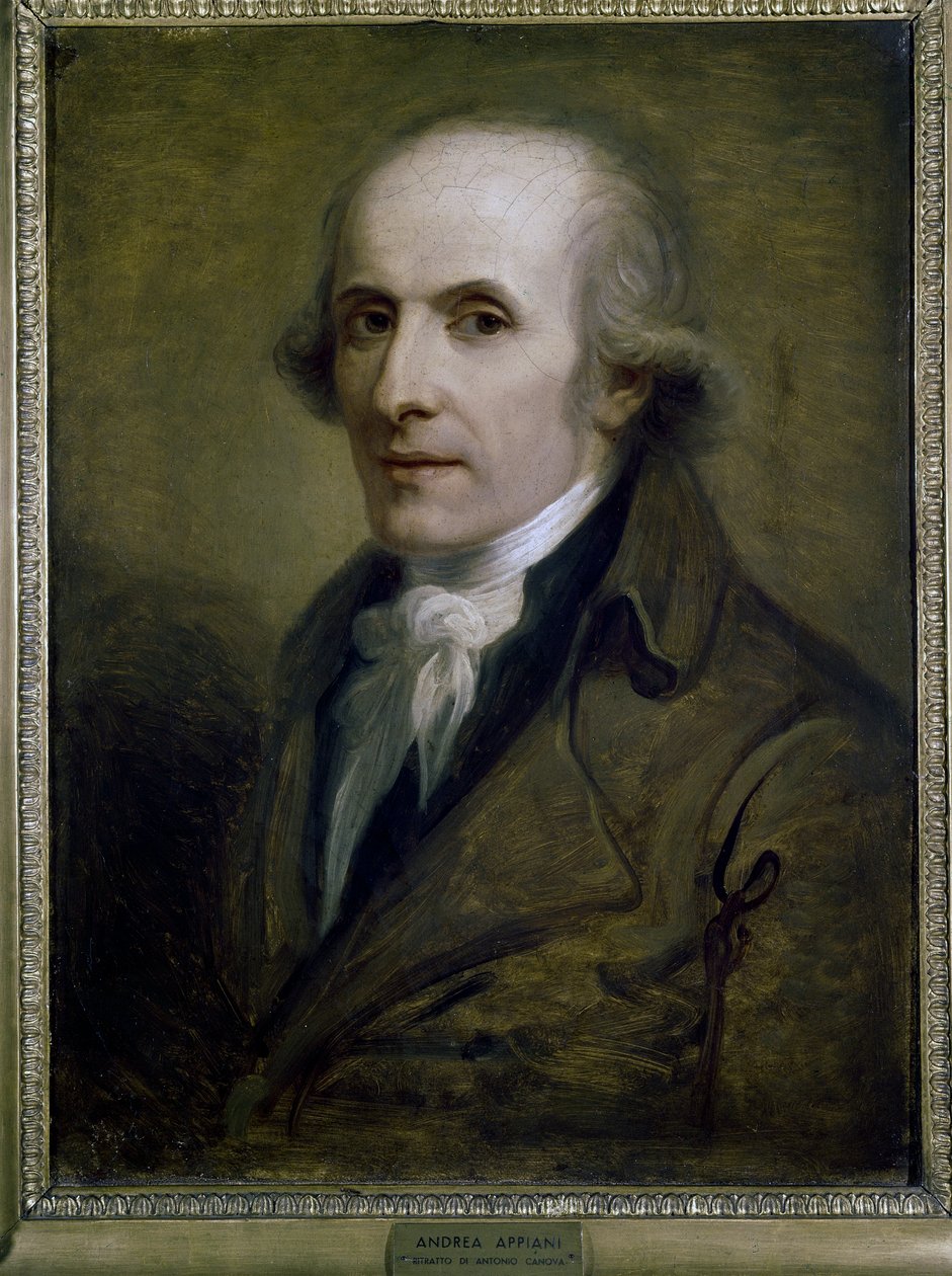 Antonio Canova szobrász portréja alkotó: Andrea the Elder Appiani