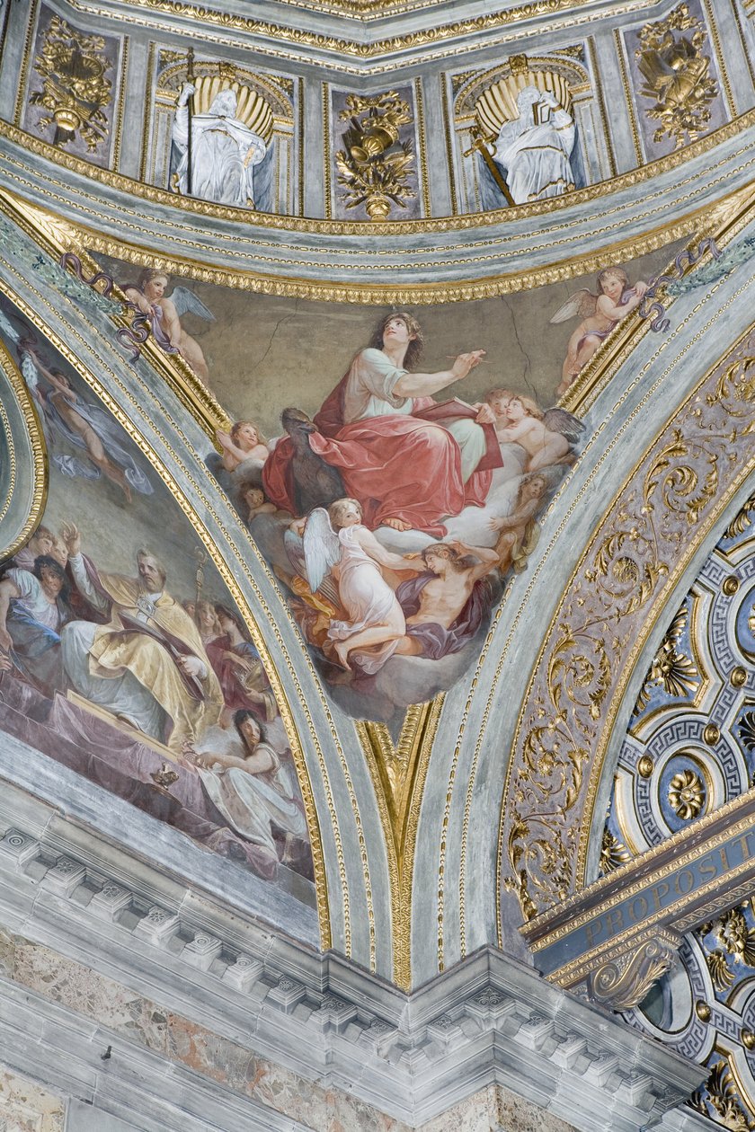 Szent János evangélista, 1792-95 alkotó: Andrea the Elder Appiani