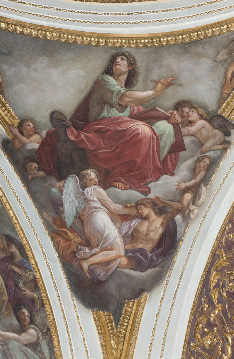 Szent János evangélista, 1792-95 alkotó: Andrea the Elder Appiani