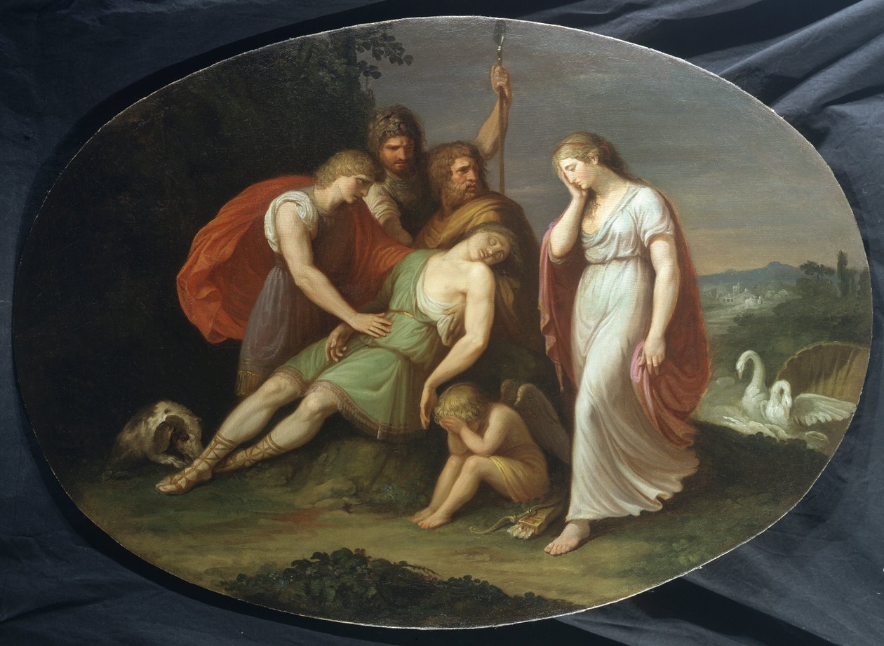 Adonis halála alkotó: Andrea the Elder Appiani