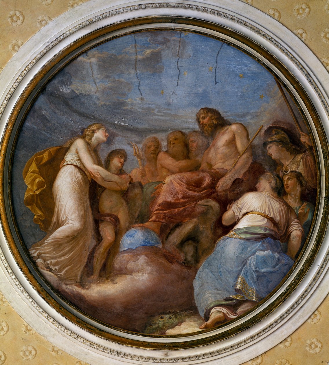 Tondót festett Andrea Appiani (1754-1817), Villa Reale, Monza, Olaszország alkotó: Andrea the Elder Appiani