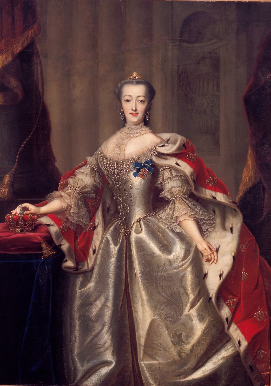 Sophie-Madeleine, Brandenburg-Culmbach alkotó: Andreas Brünniche