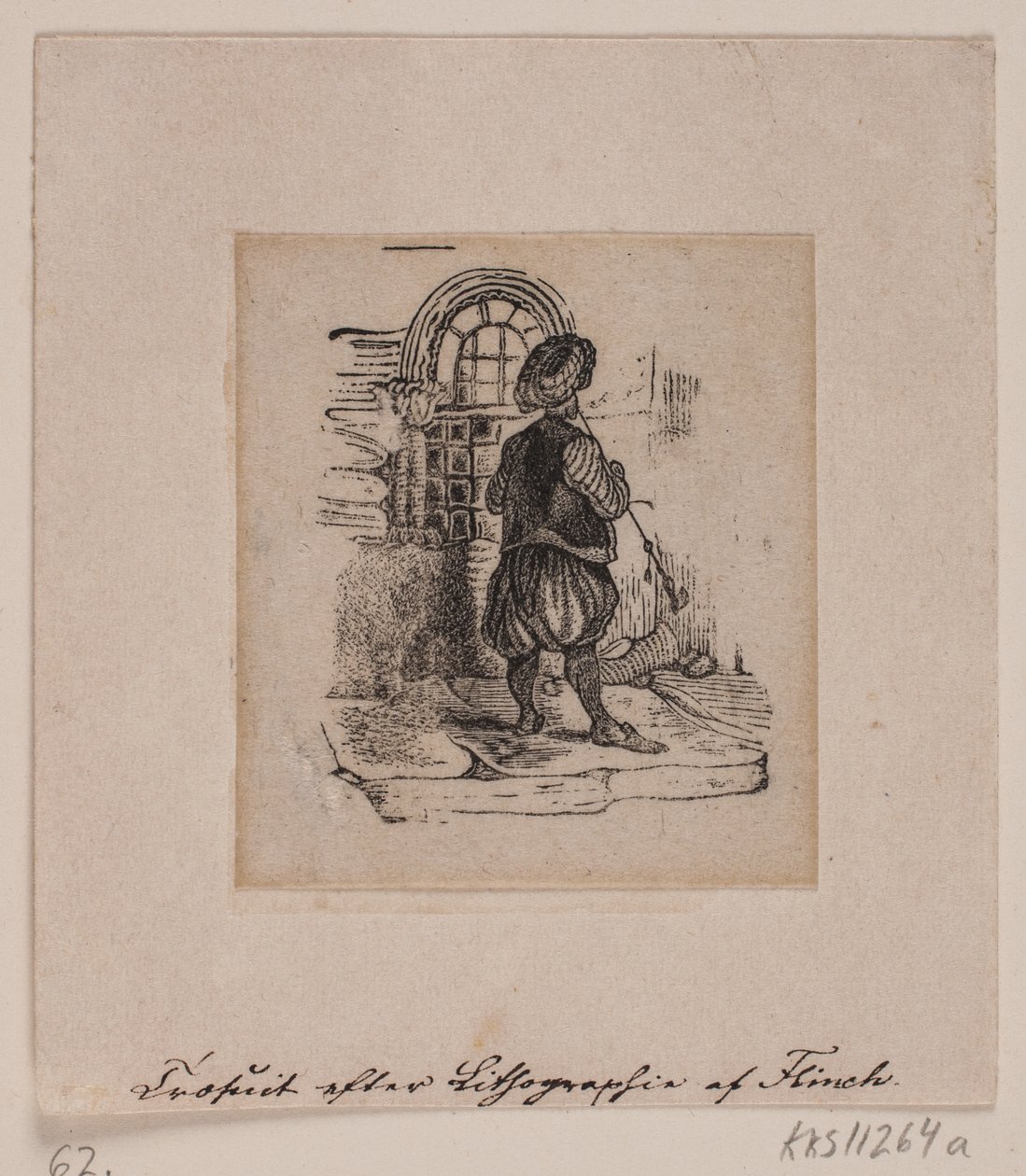 Egy görög (a litográfia után) alkotó: Andreas Flinch
