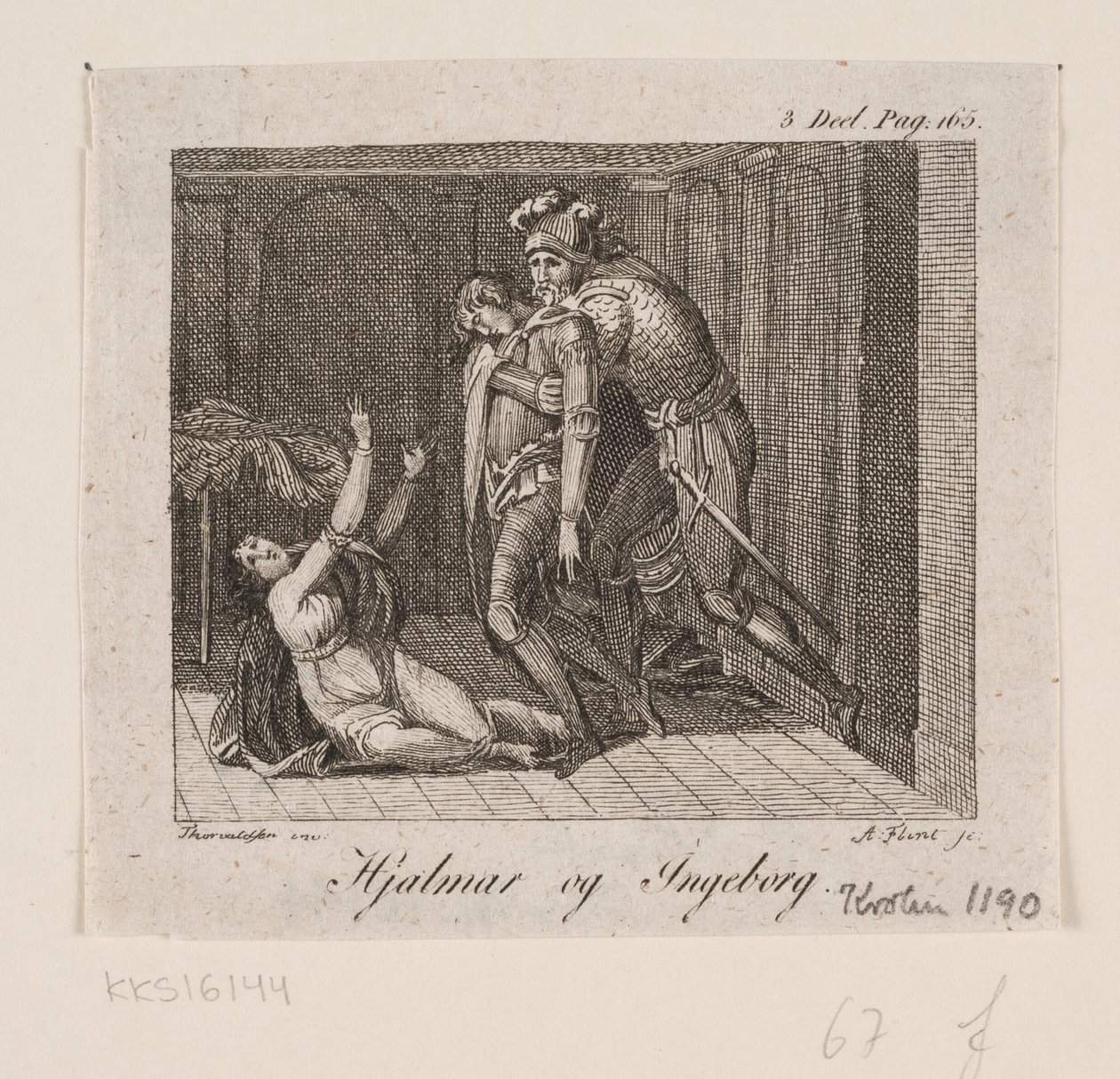 Hjalmar és Ingeborg alkotó: Andreas Flint