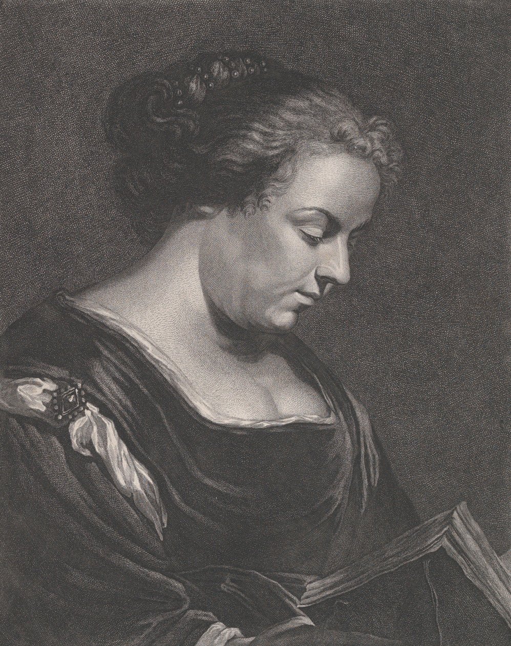Isabella Brant, Rubens első feleségének portréja, 1799-1810. alkotó: Andreas Ludwig Bissel