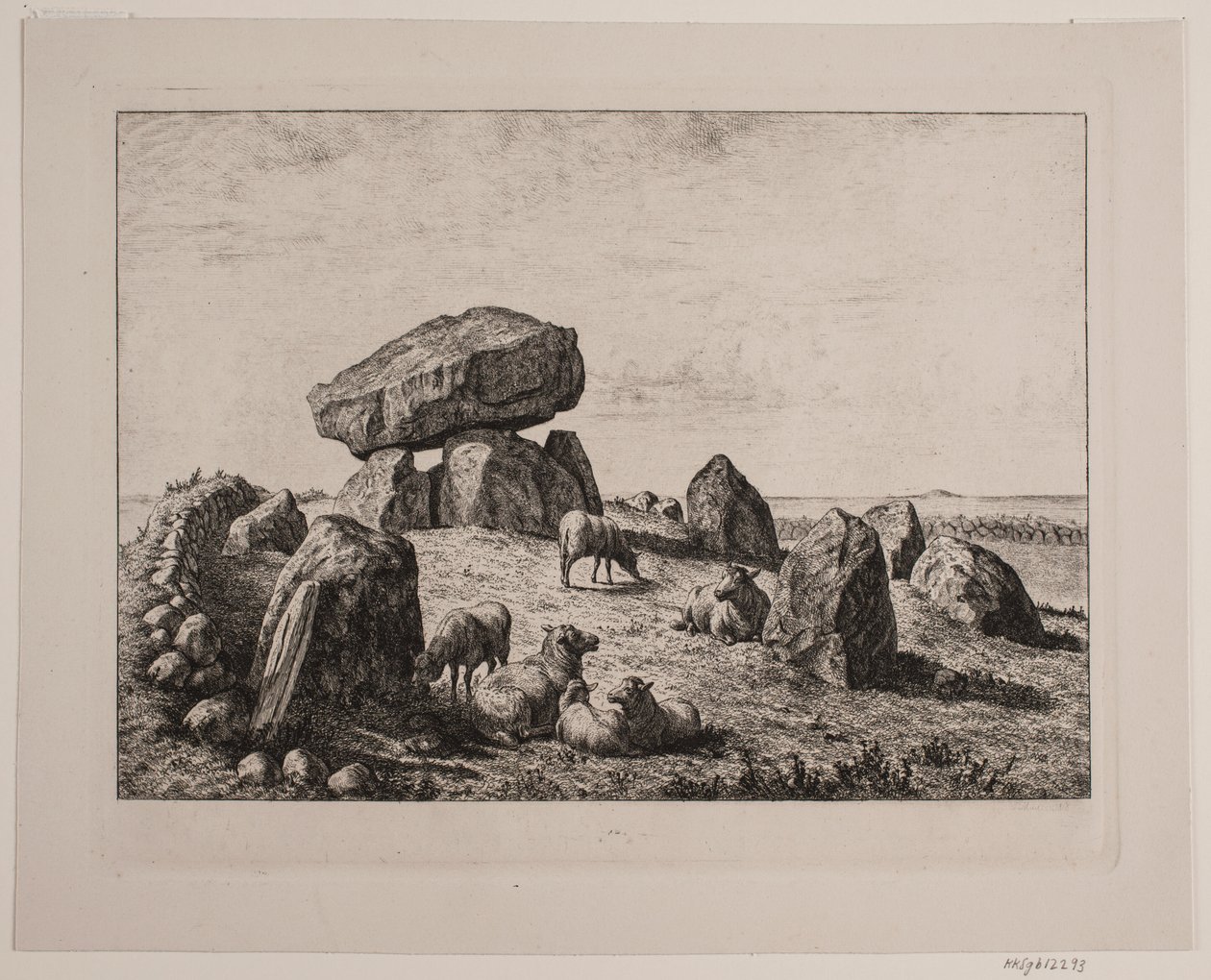 Dán: Langdysse at Nyrup alkotó: Andreas Peter Madsen