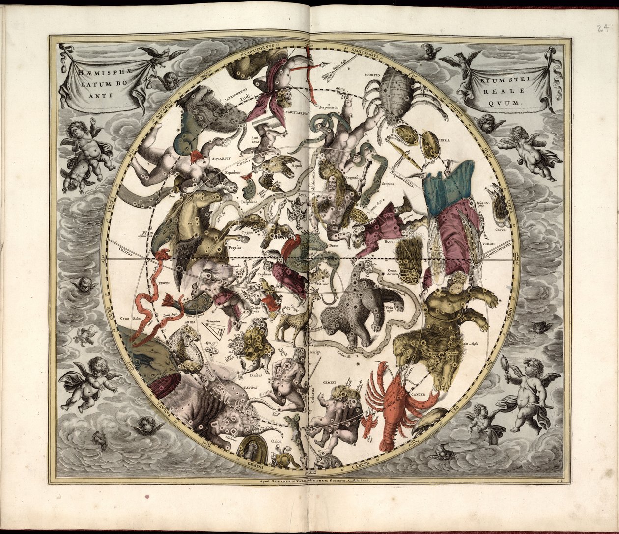 Phillips, 4274 Raszterképként is elérhető a Library of Congress webhelyén. Indexet tartalmaz. Néhány táblát Johannes van Loon metszett. A tartalomjegyzékben megadott 29 tányéron kívül egy további tányér található a tányérok között alkotó: Andreas; Schenk Cellarius