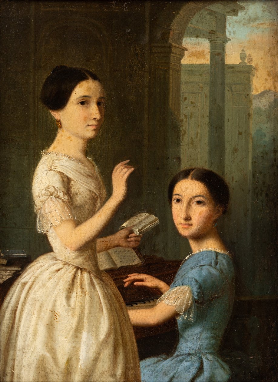 Maria és Jekaterina Novoszelceva. alkotó: Andrei Belloli