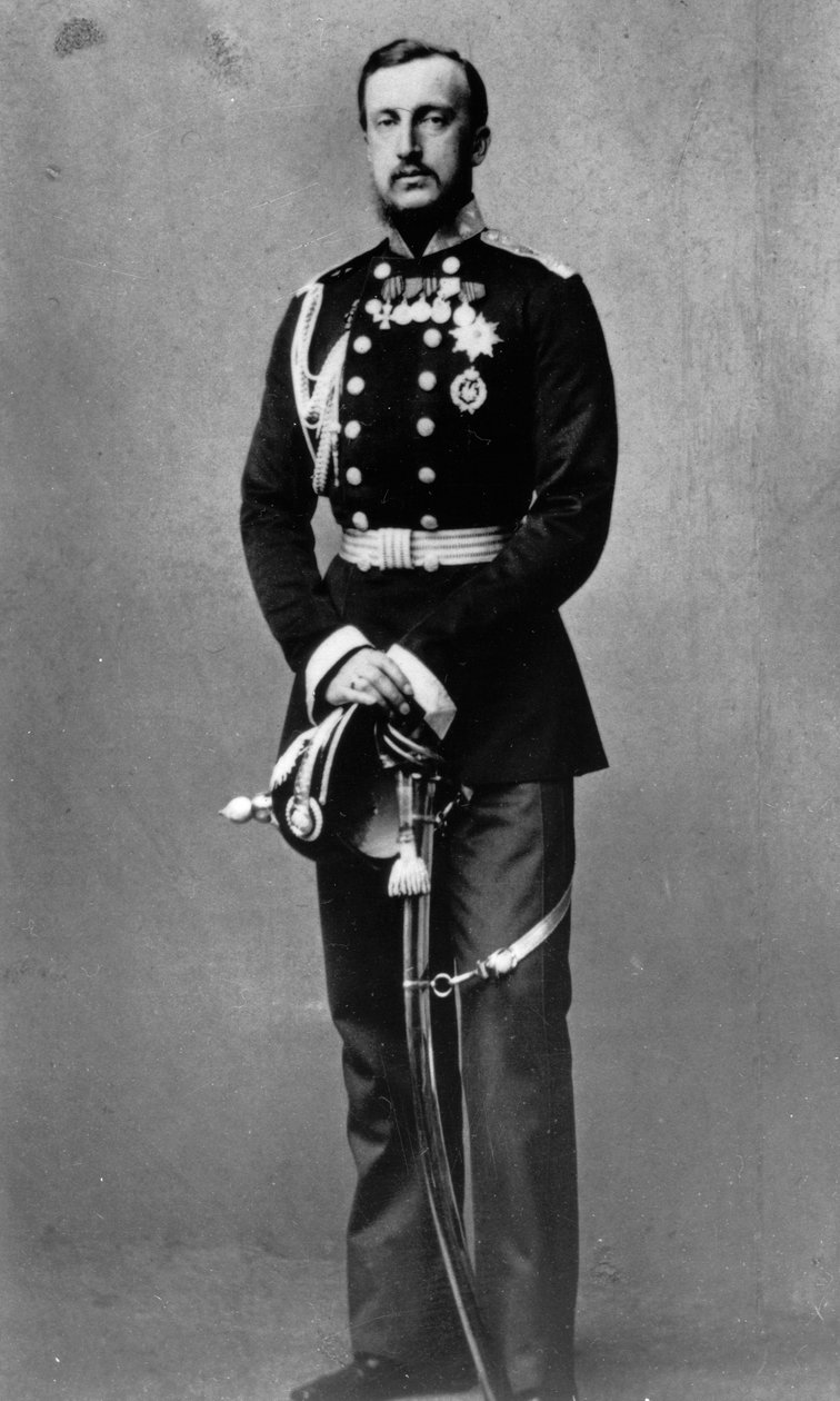 Miklós Nyikolajevics orosz nagyherceg, 1860-as évek. alkotó: Andrei Deniere