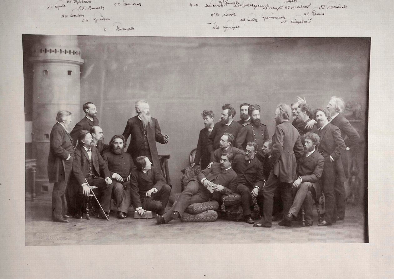 Peredvizhniki The Wanderers, orosz művészek csoportja, 1888 alkotó: Andrei Deniere