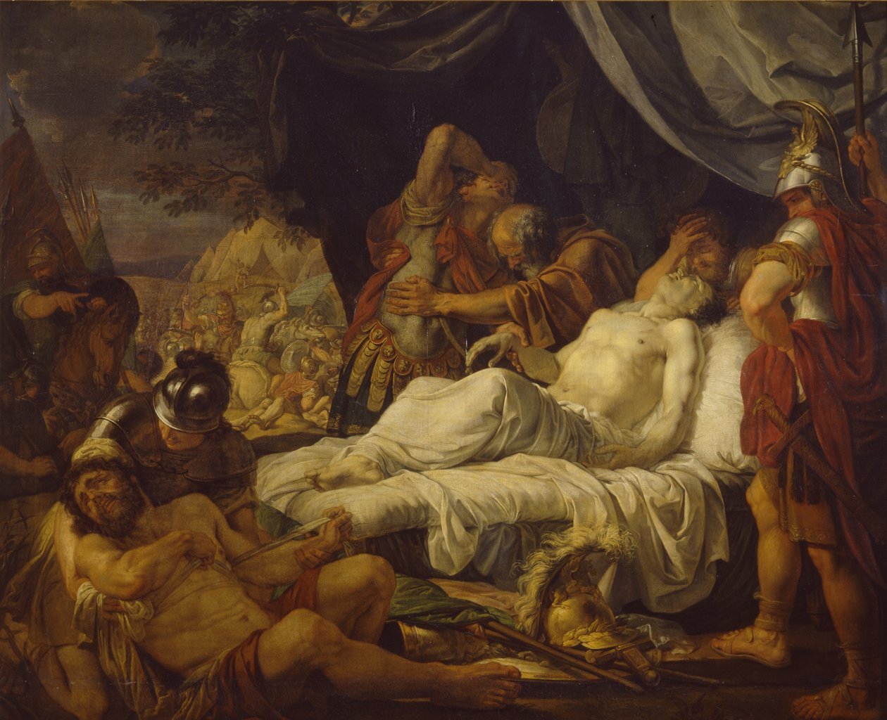 Pelopidas halála, 1806 alkotó: Andrei Ivanovich Ivanov