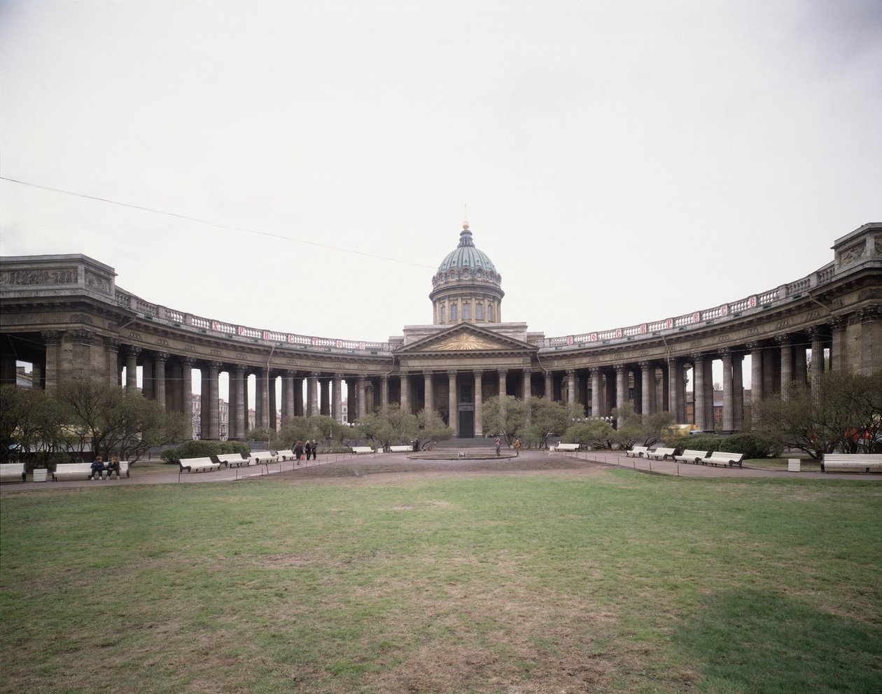 A kazanyi székesegyház Szentpéterváron, 1800-1811 alkotó: Andrei Nikiforovich Voronikhin