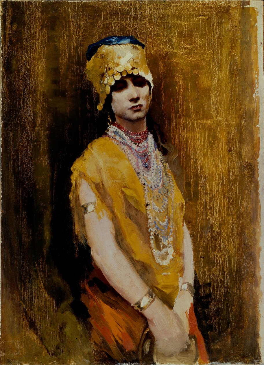 Egy táncos, 19. század vége. alkotó: Andrei Petrovich Ryabushkin