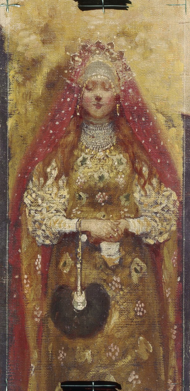 Boyars Wife Detail, 1899 alkotó: Andrei Petrovich Ryabushkin