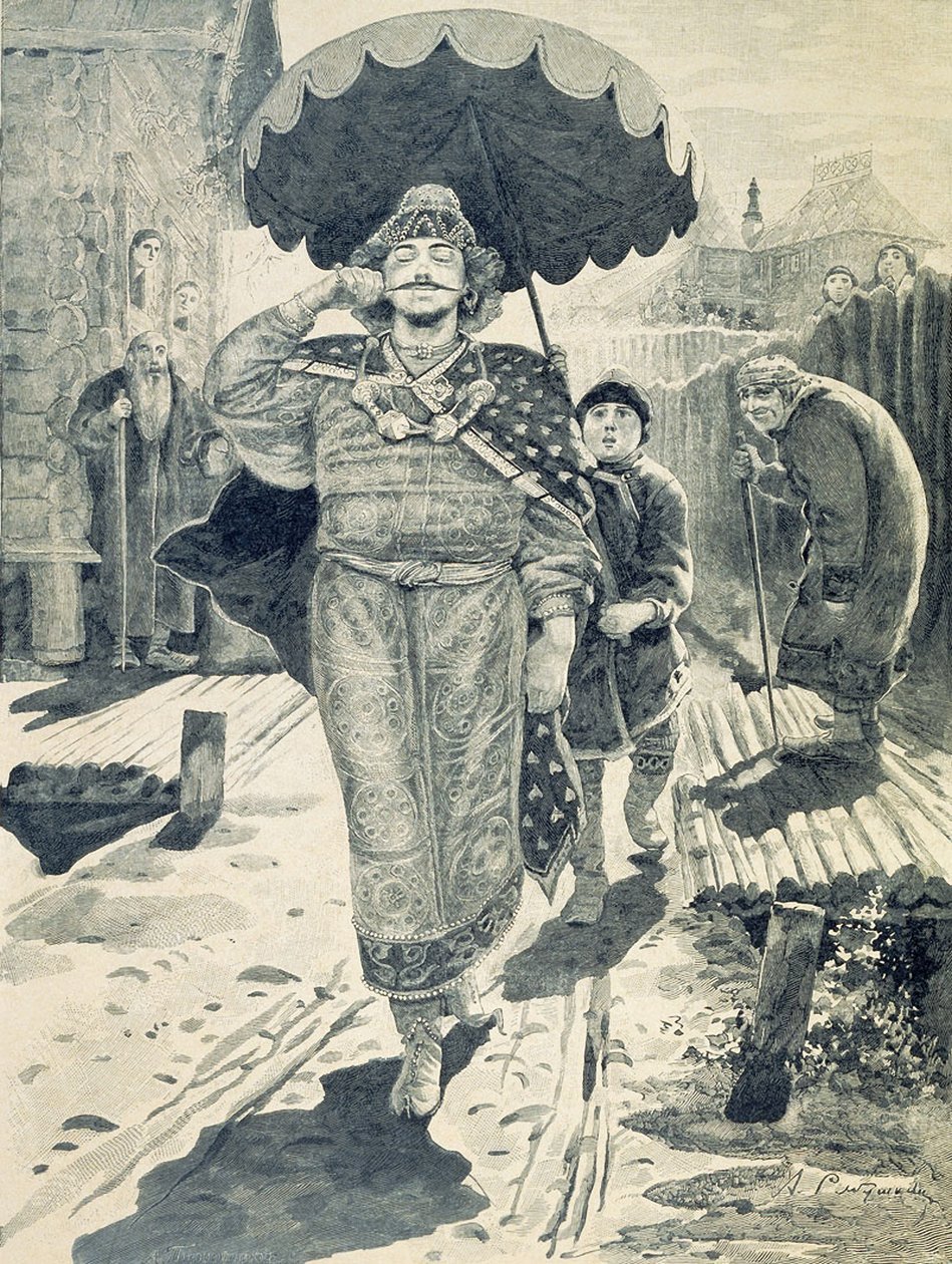 Churila Plyonkovich, 1895 alkotó: Andrei Petrovich Ryabushkin