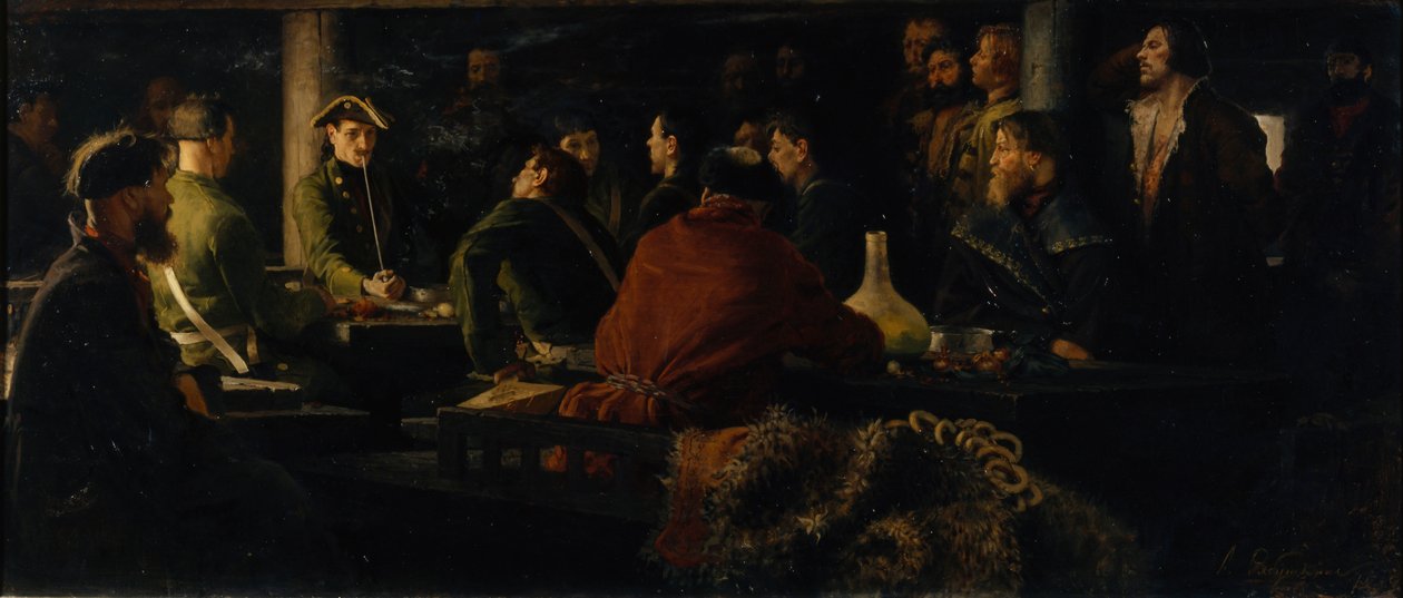 I. Péter játékserege, 1892 alkotó: Andrei Petrovich Ryabushkin