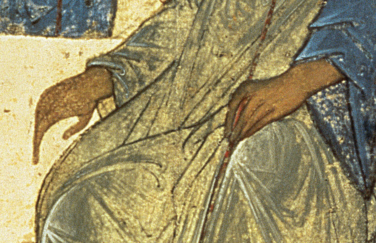 A Szentháromság részlete alkotó: Andrei Rublev