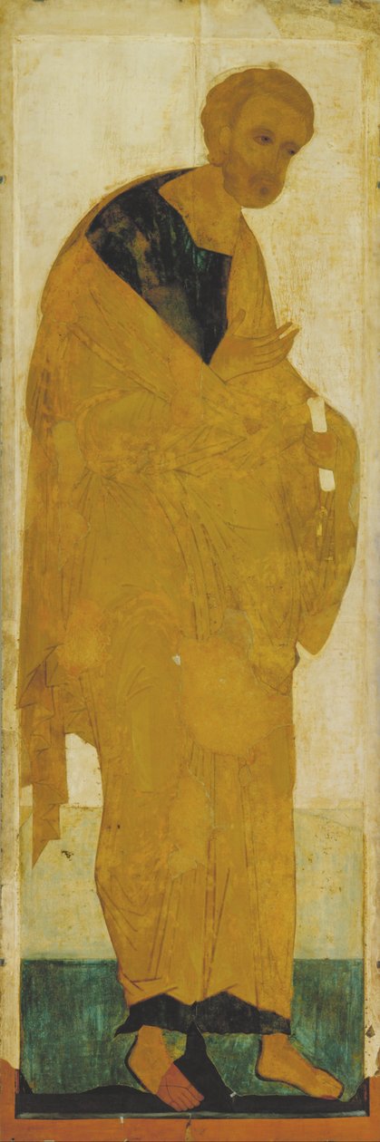 Szent Péter. A Deisus Tiertől alkotó: Andrei Rublev