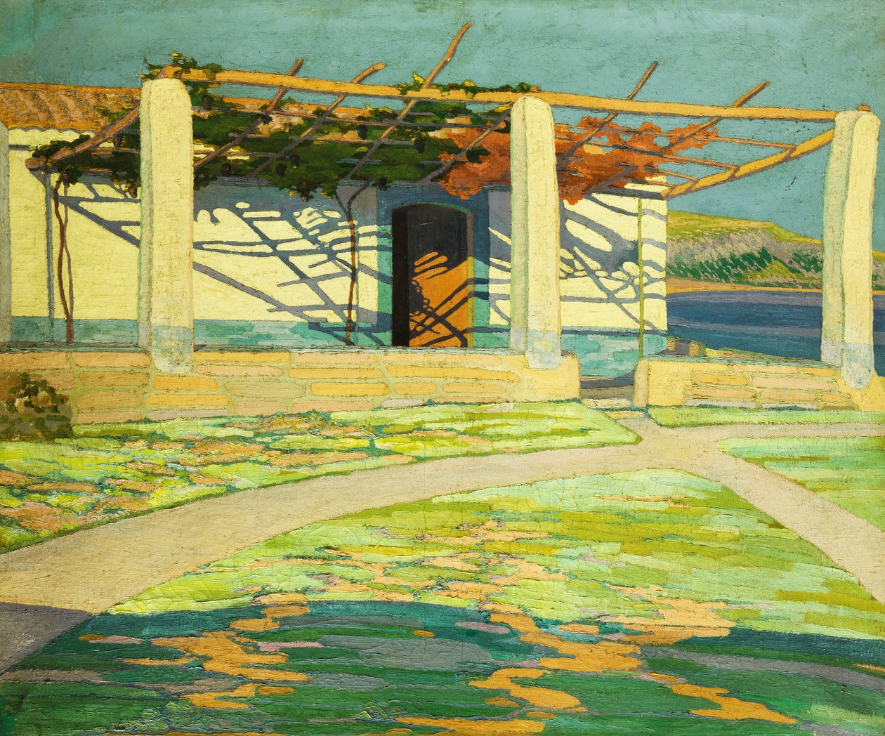 Halászház, Puerta Pollensa; Halászház, Puerto Pollensa alkotó: Andres F. Etchebarne Bidart