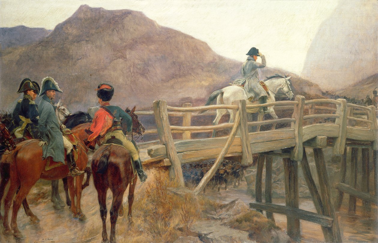 Napóleon, 1896 alkotó: Andrew Carrick Gow