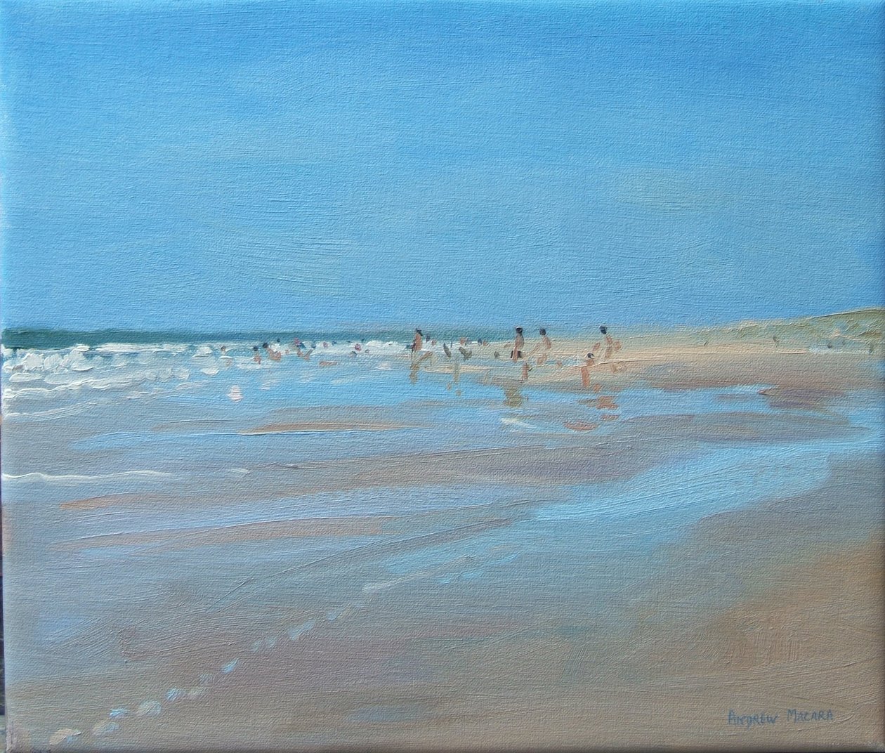 Blue Reflection, Montalivet alkotó: Andrew Macara