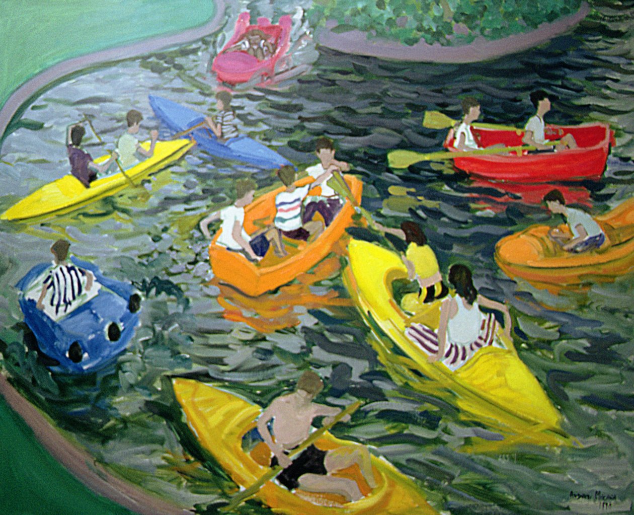 Kenuk, Wicksteed Park alkotó: Andrew Macara