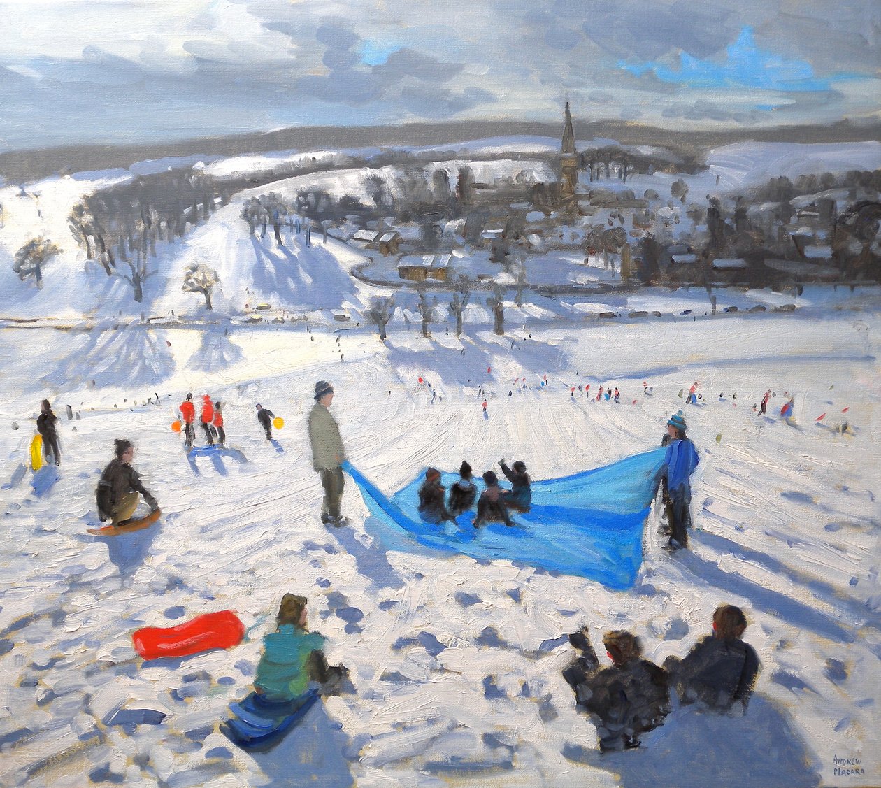 Edensor Village, Chatsworth, 2010 alkotó: Andrew Macara