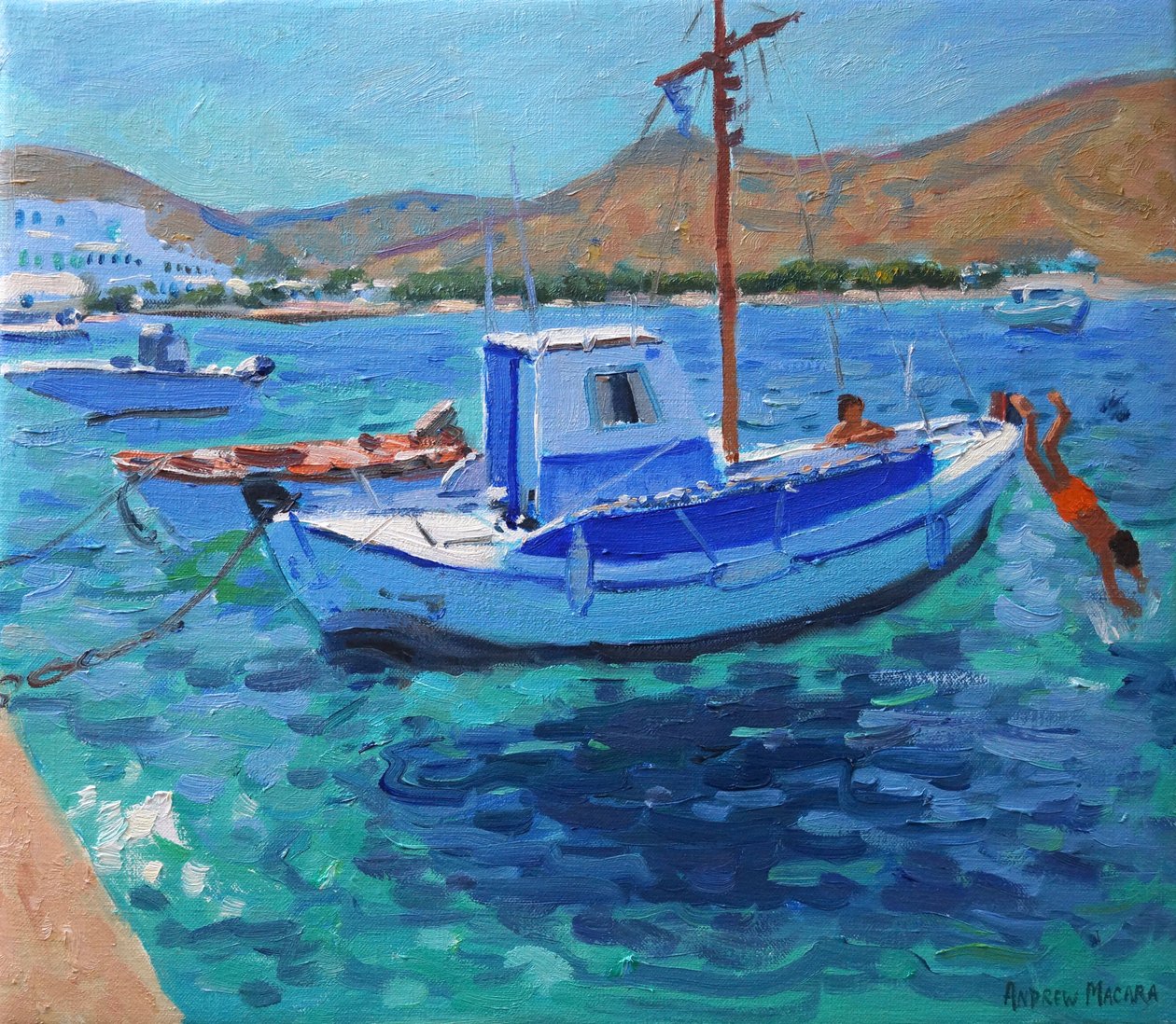 Halászhajók alkotó: Andrew Macara