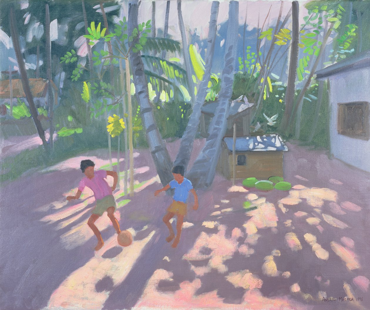 Labdarúgás, Bentota, Sri Lanka, 1998 alkotó: Andrew Macara