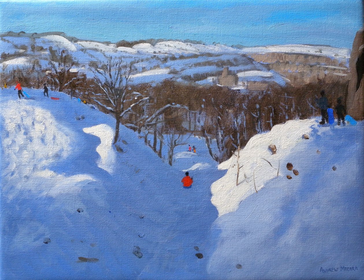 Gully, Black Rocks, Derbyshire, 2009 alkotó: Andrew Macara