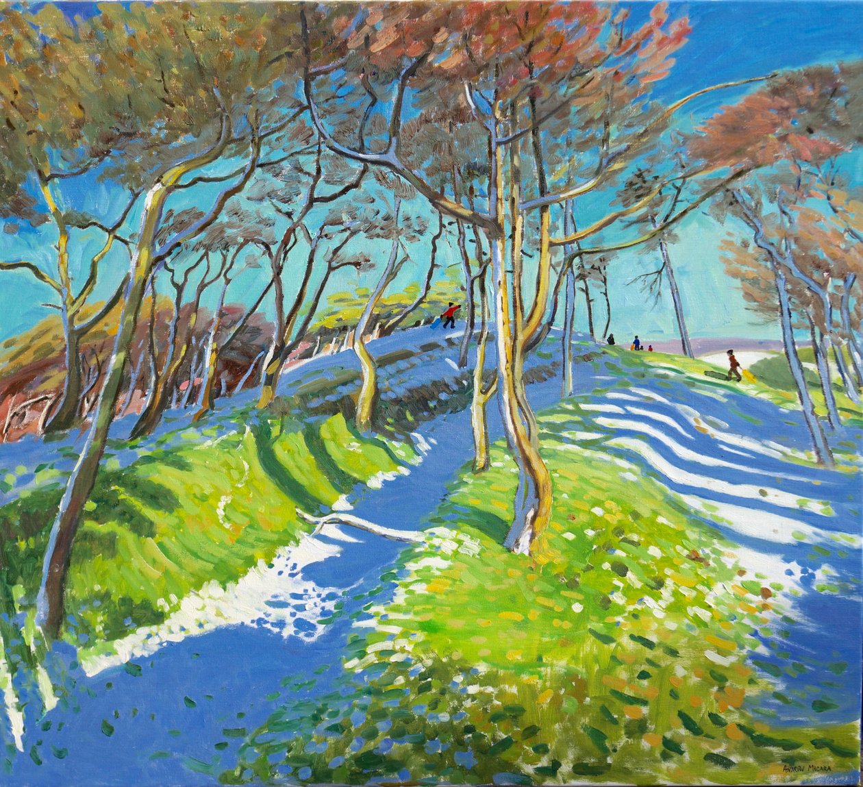 Utolsó hó, Ladmanlow, 2015 alkotó: Andrew Macara