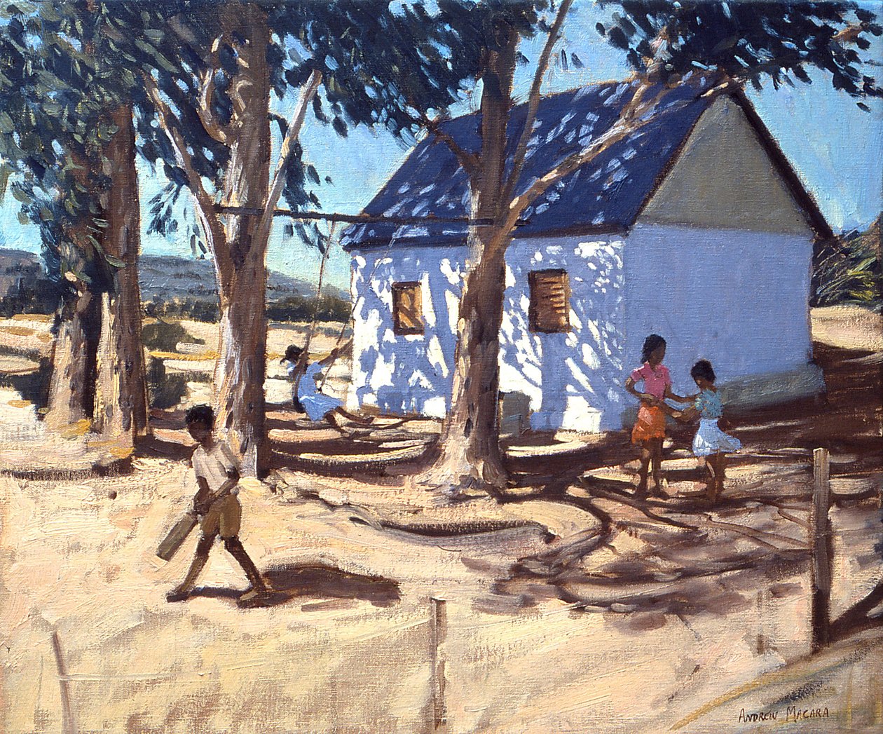 Kis fehér ház, Karoo, Dél-Afrika alkotó: Andrew Macara