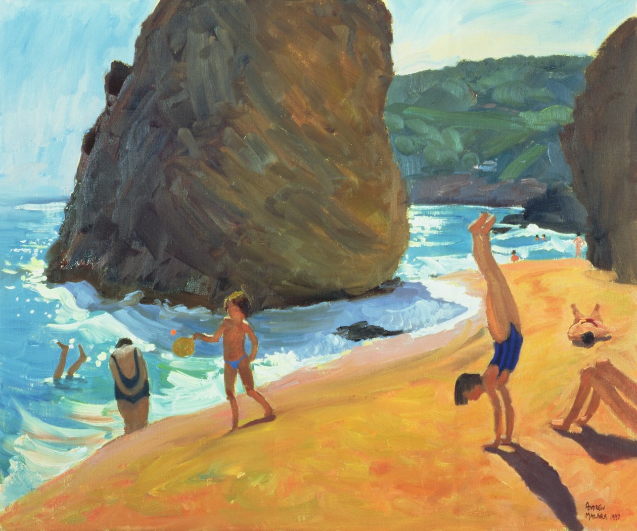 Reggel, Playa dos Rosales, Costa Brava, 1997 alkotó: Andrew Macara