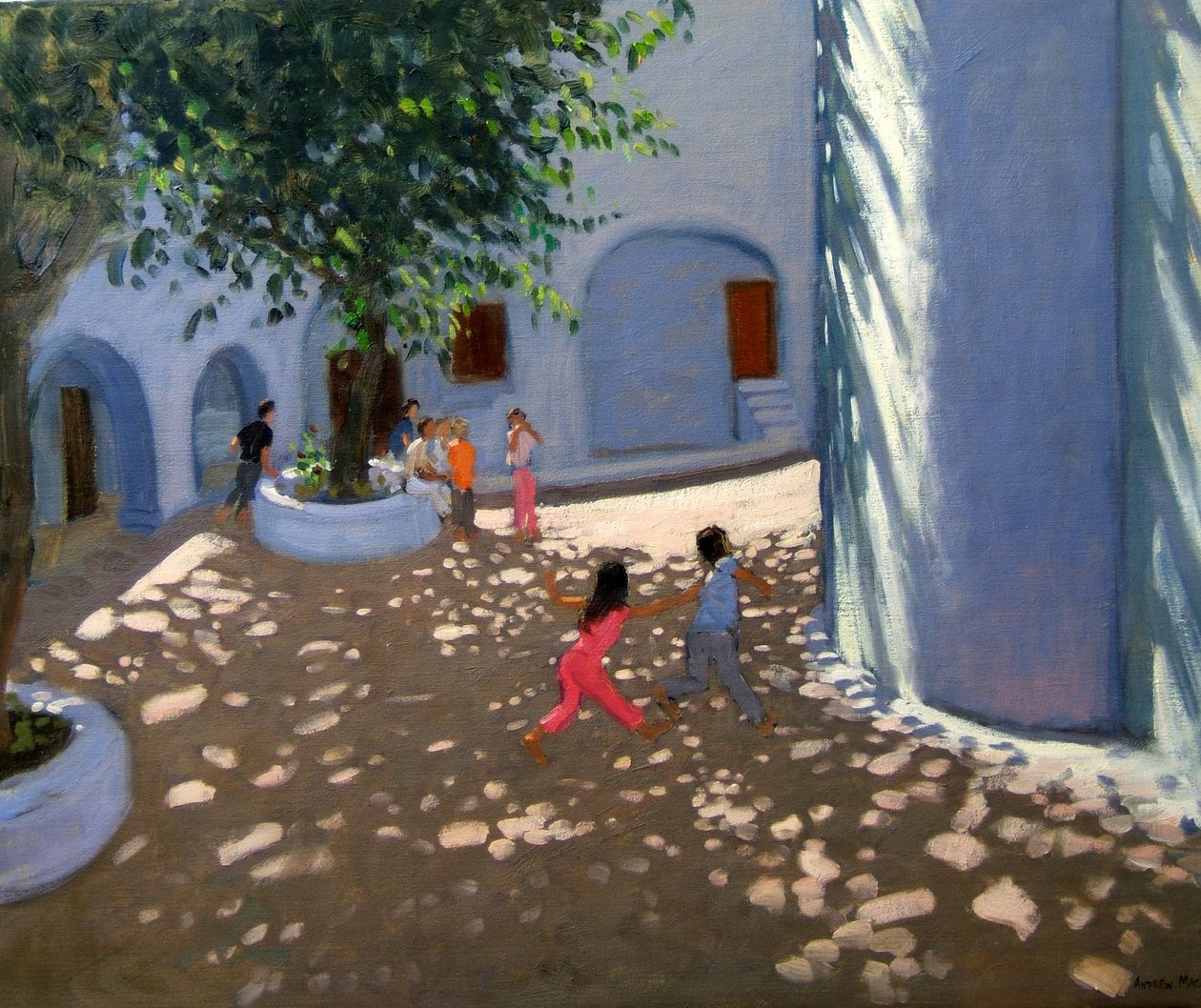 Mykonos kolostor alkotó: Andrew Macara