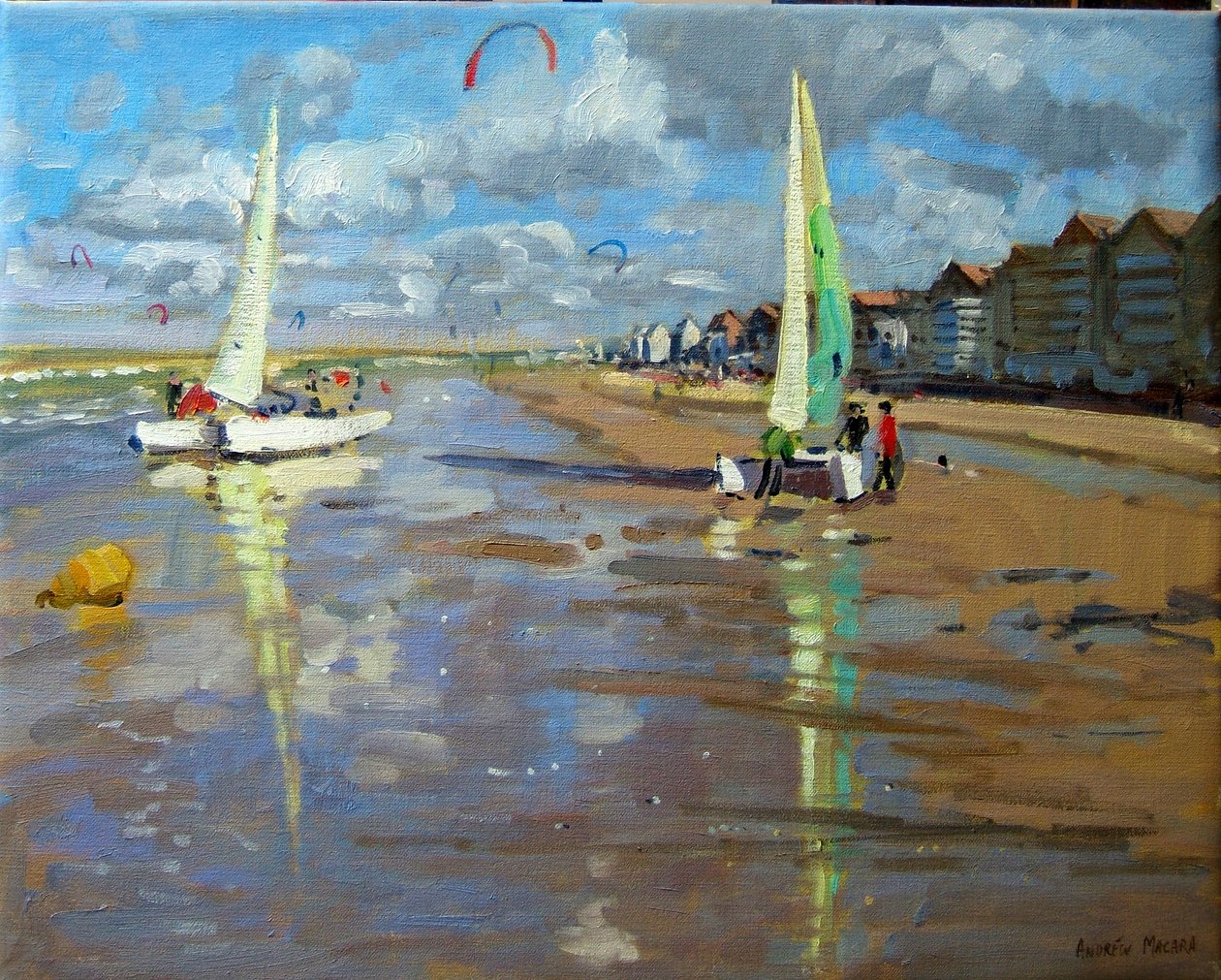 Reflection, Bray Dunes, Franciaország alkotó: Andrew Macara