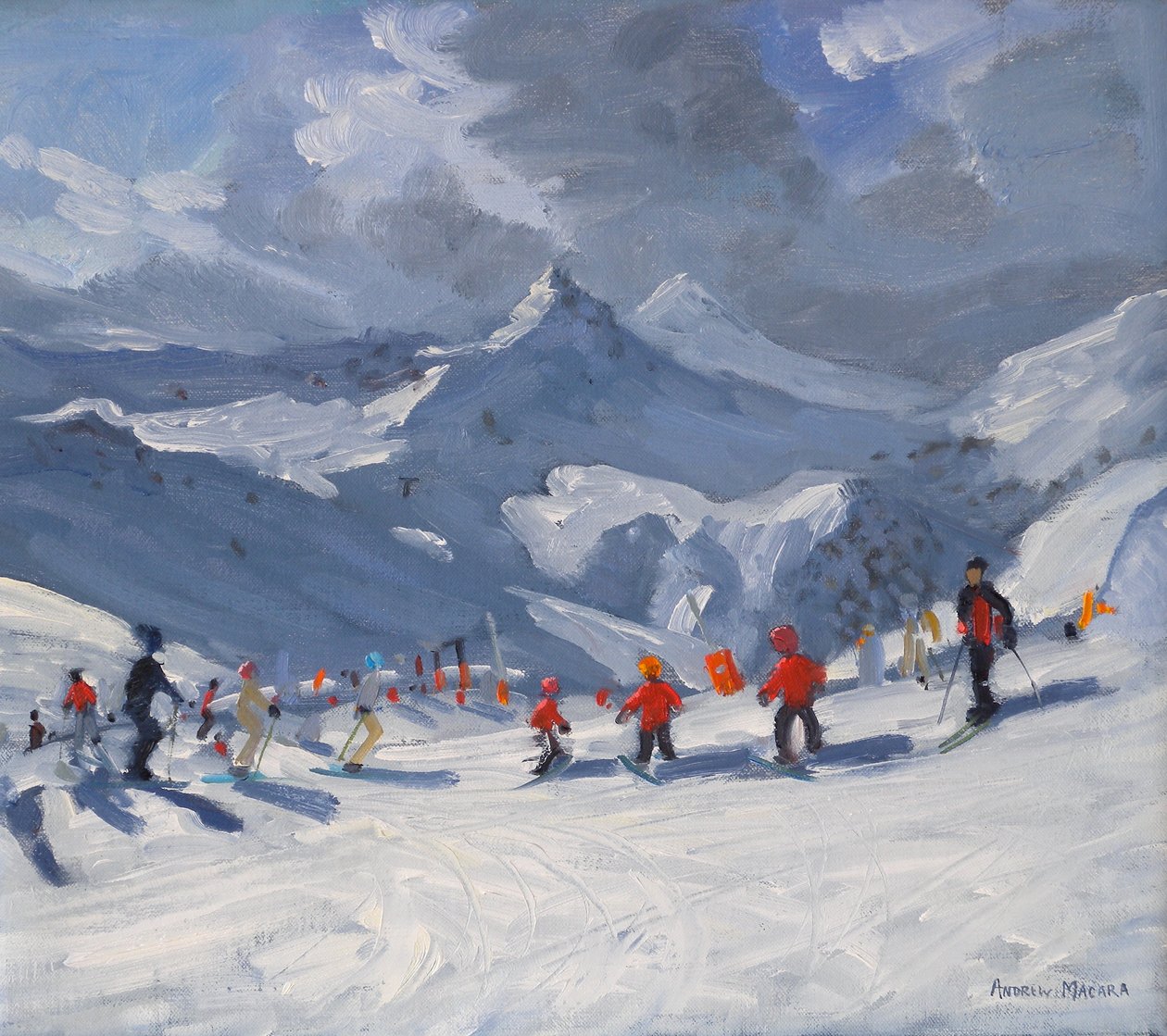 Síiskola, Tignes, 2009 alkotó: Andrew Macara