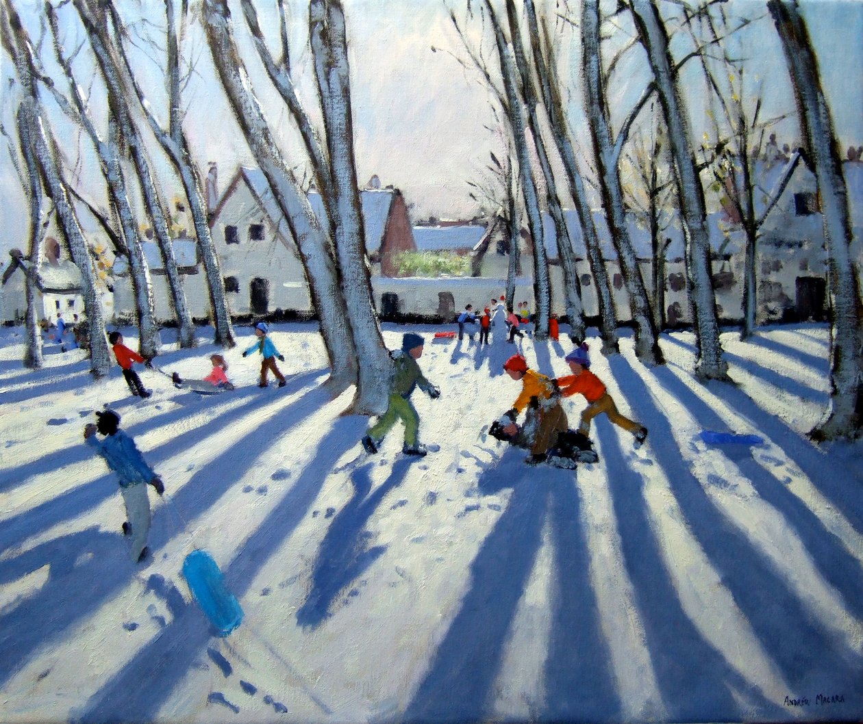 The Begijnhof, Brugge, 2005 alkotó: Andrew Macara