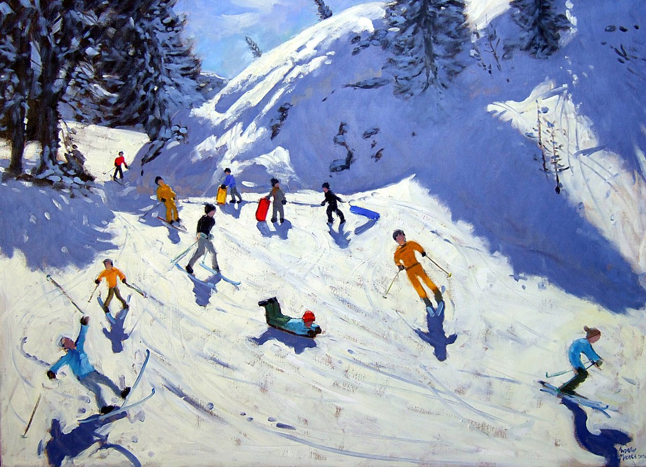 The Gully, Belle Plagne, 2004 alkotó: Andrew Macara