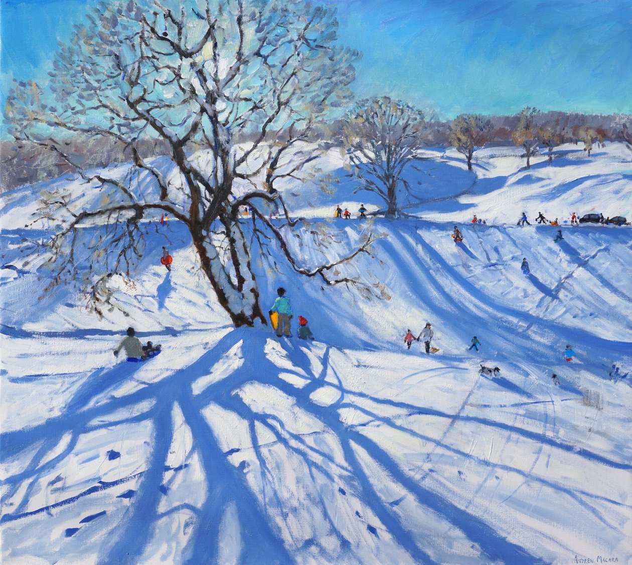 Tobogganers, Chatsworth, 2012 alkotó: Andrew Macara