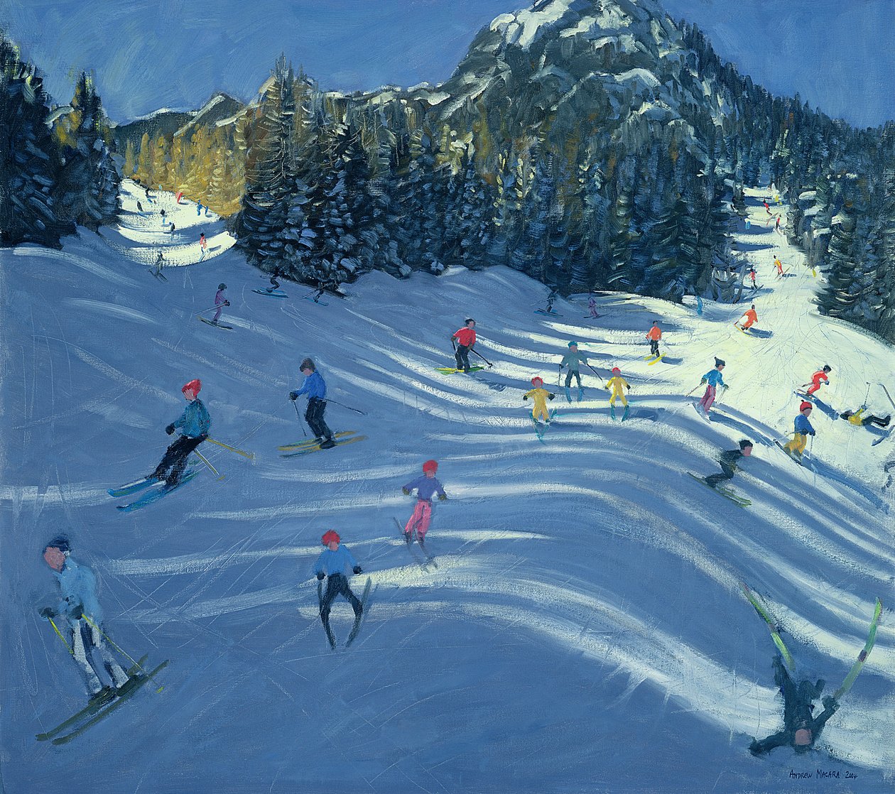 Két sípálya, 2004 alkotó: Andrew Macara