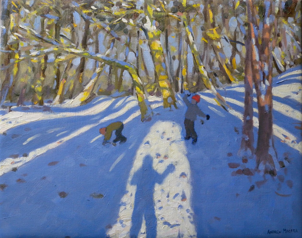 Téli Elvaston kastély, 2008 alkotó: Andrew Macara