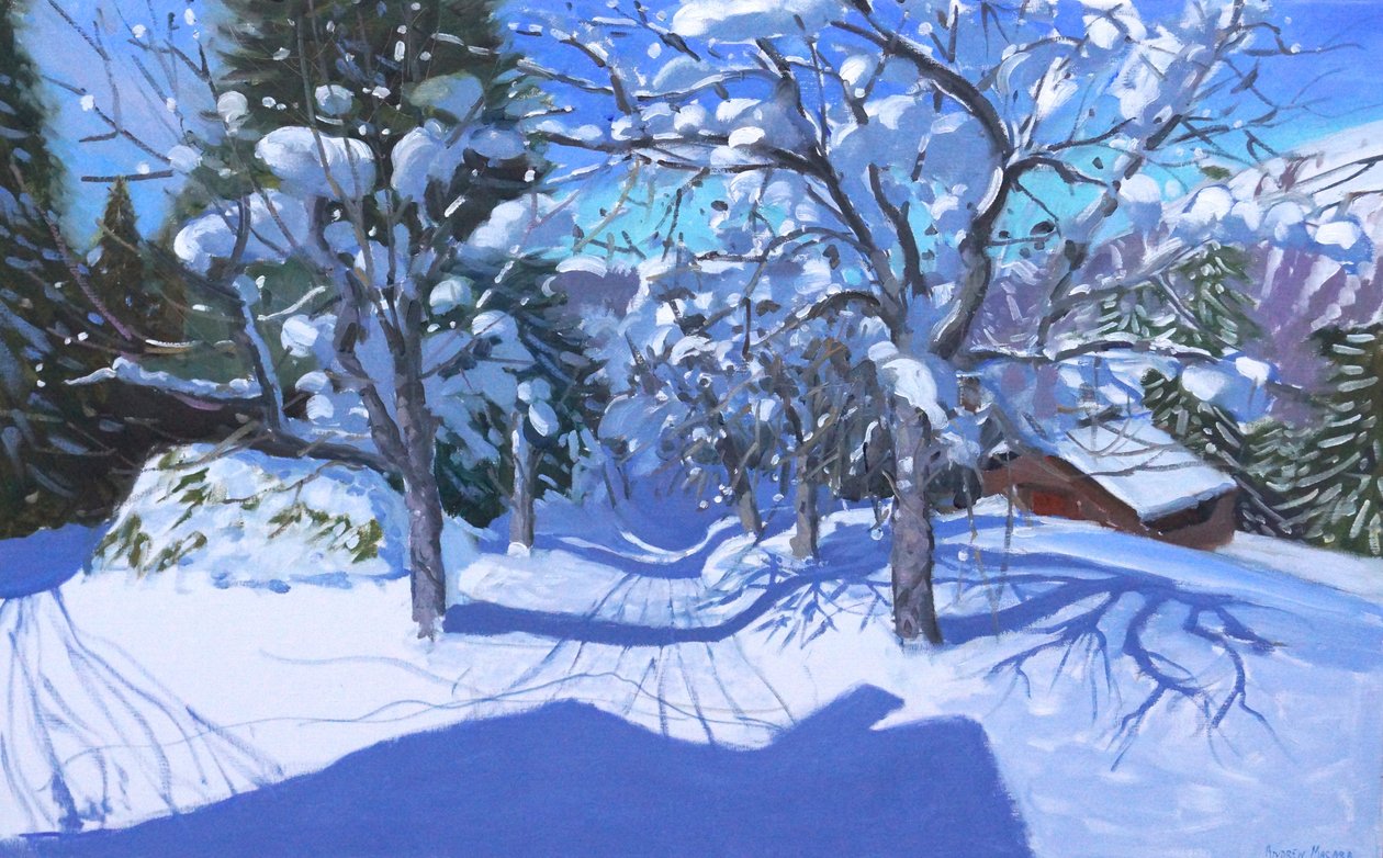 Winter Orchard, Morzine, 2015, alkotó: Andrew Macara