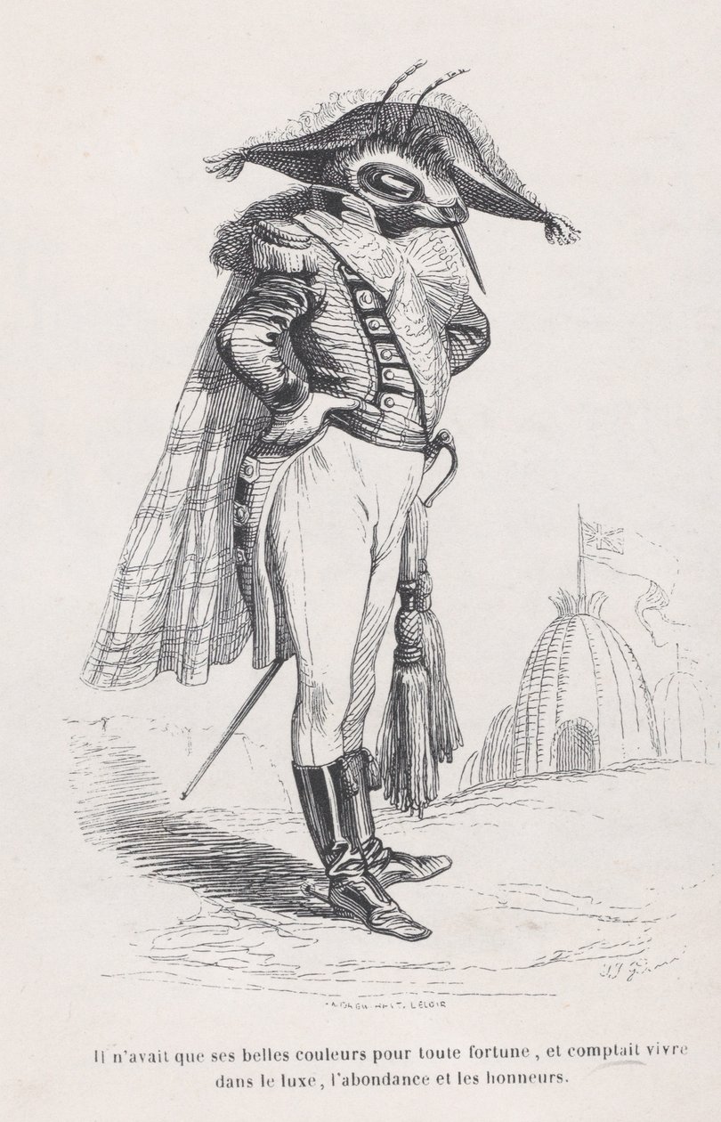 Csak a gyönyörű színei voltak... a Jelenetek a magán- és közéletből..., kb. 1837-47. alkotó: Andrew Best Leloir