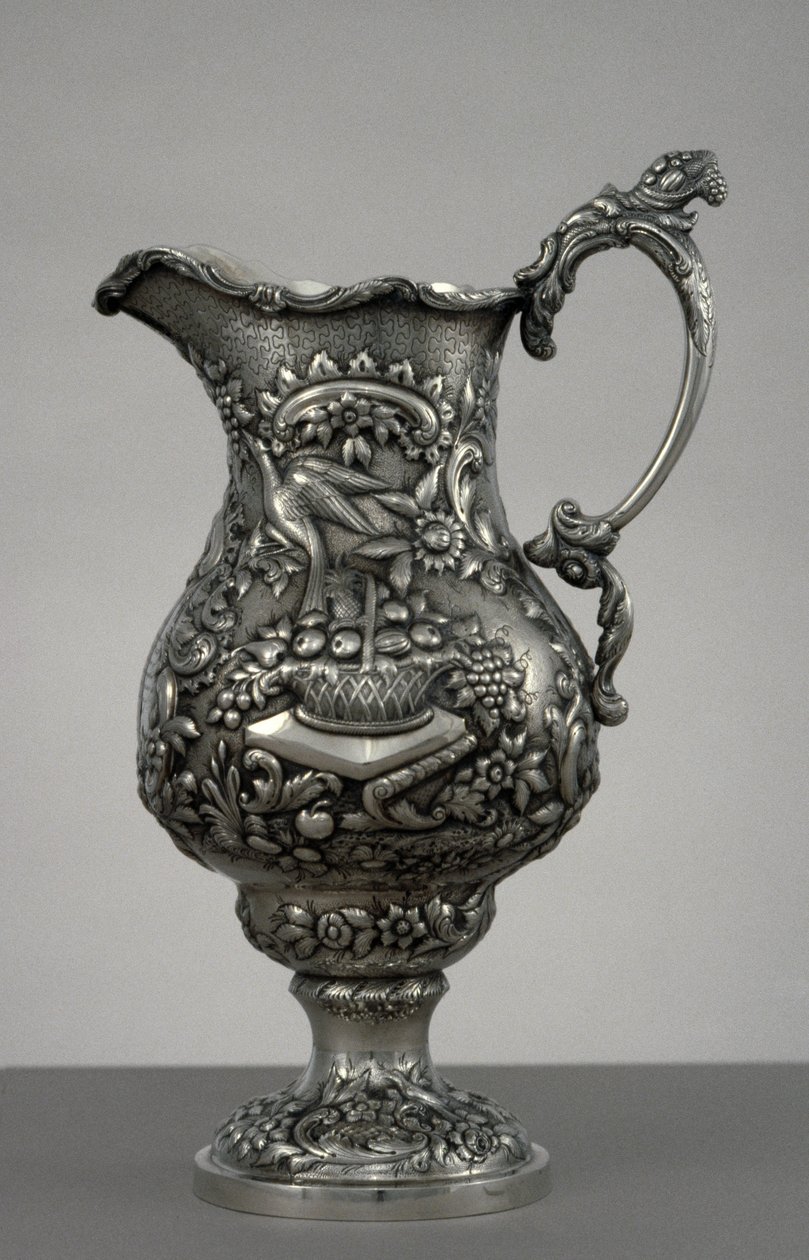 Kancsó, c. 1853 (ezüst) alkotó: Andrew Ellicott Warner