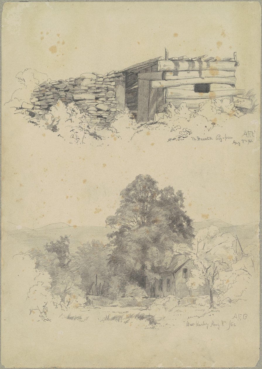 Az elhagyott malac; és West Hurley alkotó: Andrew Fisher Bunner