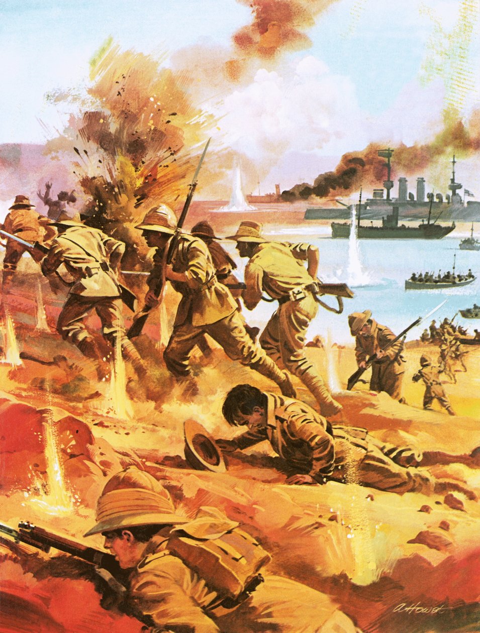 Gallipoli invázió alkotó: Andrew Howat