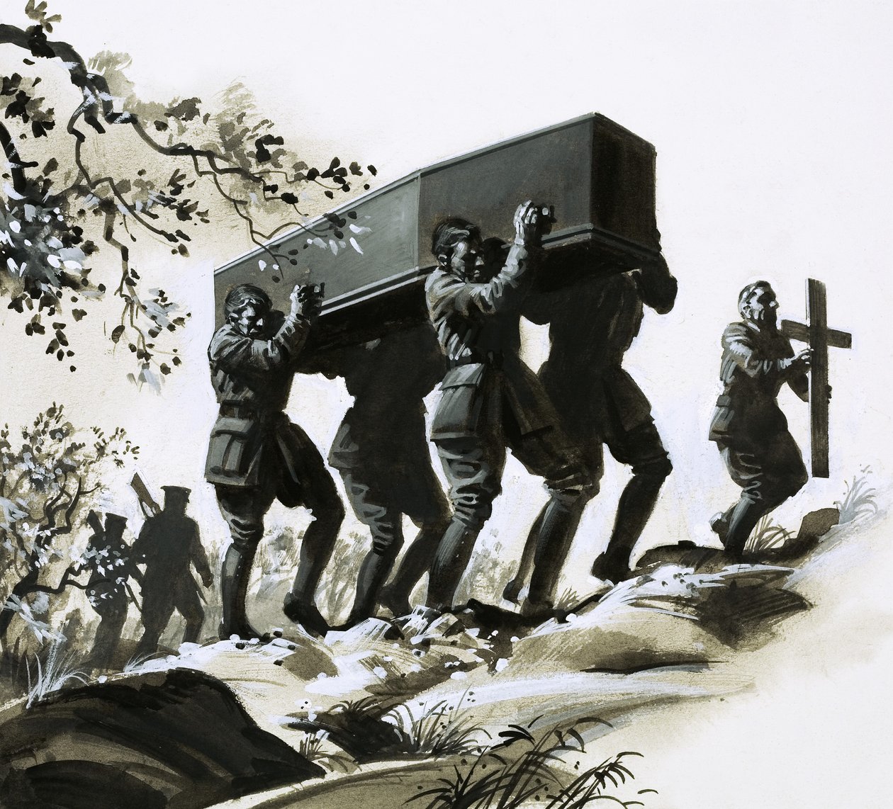 Rupert Brooke, az első világháború elismert költője, 1915-ben halt meg. alkotó: Andrew Howat
