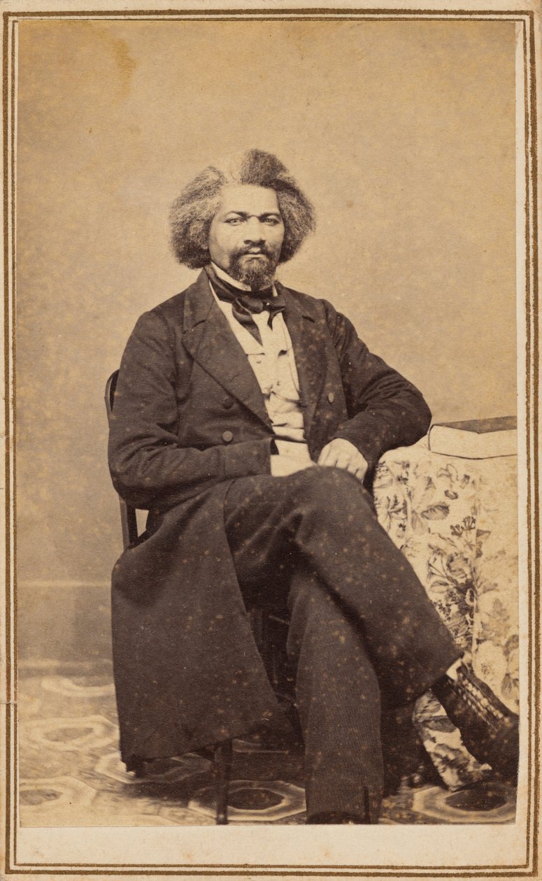 Frederick Douglass,1863 (fénykép) alkotó: Andrew & Ives
