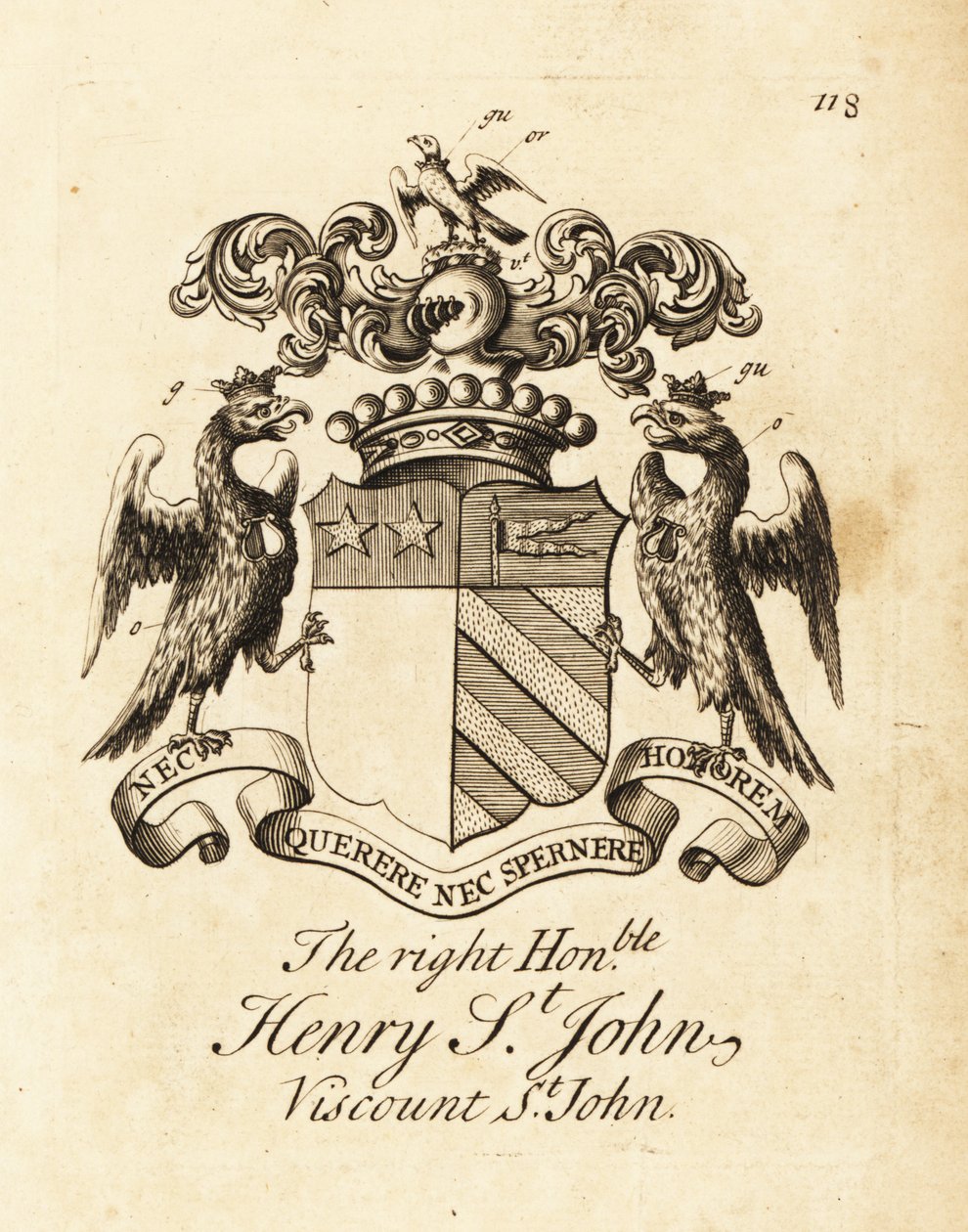 A jobboldal címere, tisztelt Henry St alkotó: Andrew Johnston