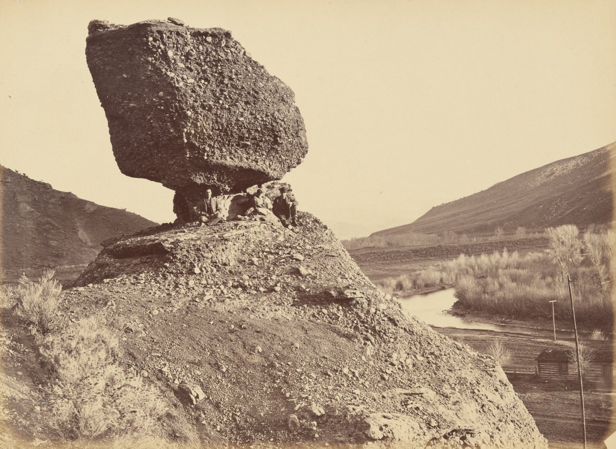 33. tábla. Szfinx a völgyben,1869 (fotó) alkotó: Andrew Joseph Russell